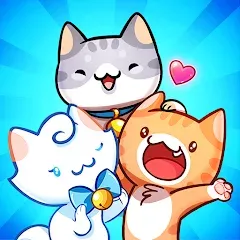 Скачать взлом Cat Game - The Cats Collector!  [МОД Mega Pack] - стабильная версия apk на Андроид