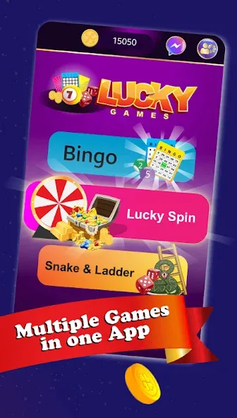 Lucky Games: Win Real Cash (Лаки Геймс)  [МОД Меню] Screenshot 4