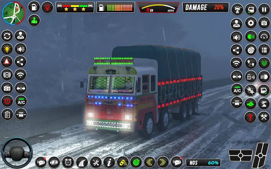 Indian Truck Game 3d Truck sim (Трак Геймс Драйвинг Симулятор)  [МОД Mega Pack] Screenshot 2