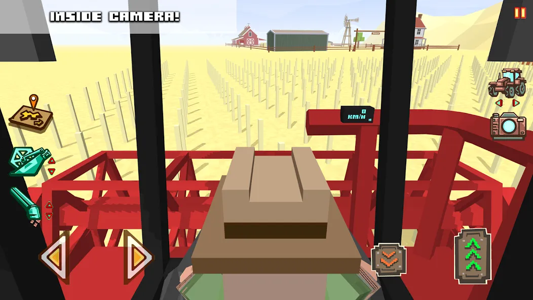 Blocky Farm Racing & Simulator  [МОД Меню] Screenshot 3