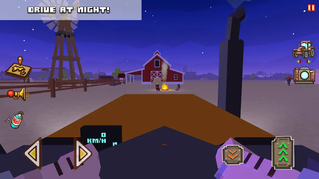 Blocky Farm Racing & Simulator  [МОД Меню] Screenshot 5