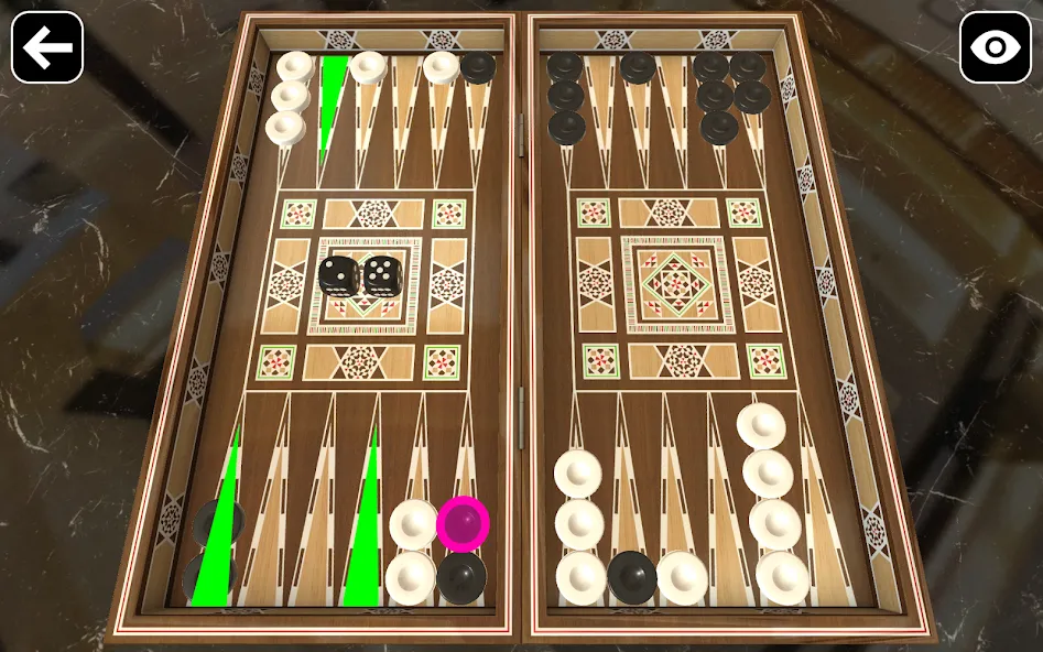 Original Backgammon  [МОД Unlimited Money] Screenshot 4