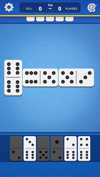 Dominoes - Classic Domino Game (Домино)  [МОД Бесконечные деньги] Screenshot 1