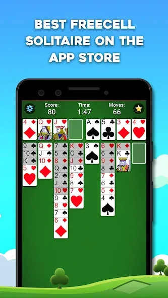 FreeCell Solitaire: Card Games (Фрицелл пасьянс)  [МОД Все открыто] Screenshot 2