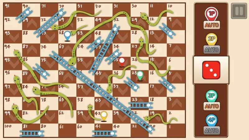 Snakes & Ladders King  [МОД Много монет] Screenshot 1