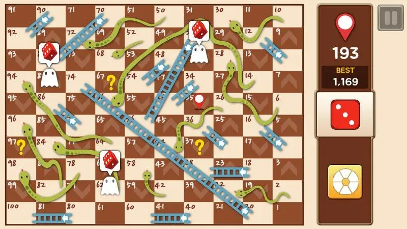 Snakes & Ladders King  [МОД Много монет] Screenshot 2