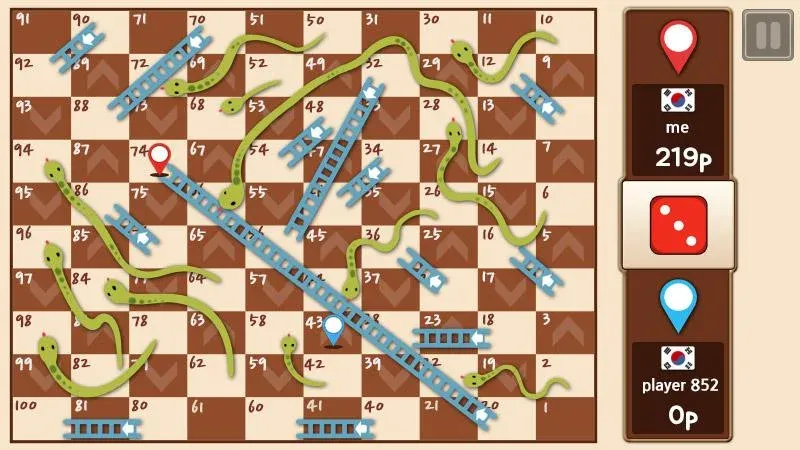 Snakes & Ladders King  [МОД Много монет] Screenshot 3