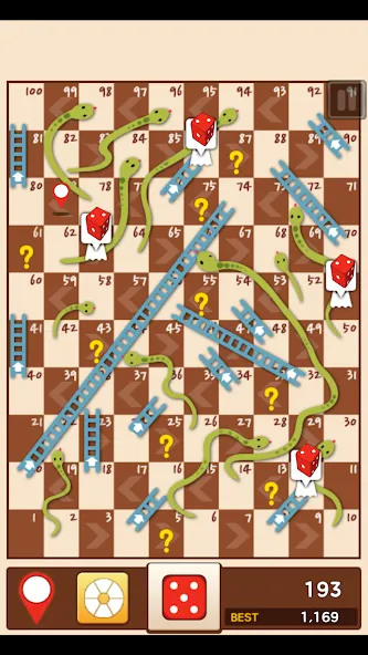 Snakes & Ladders King  [МОД Много монет] Screenshot 5