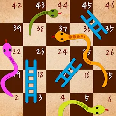 Взлом Snakes & Ladders King  [МОД Много монет] - полная версия apk на Андроид