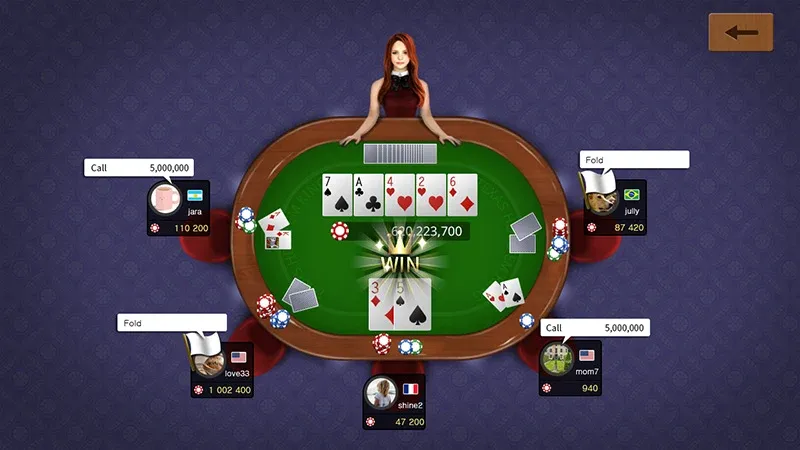 Texas holdem poker king  [МОД Unlocked] Screenshot 2