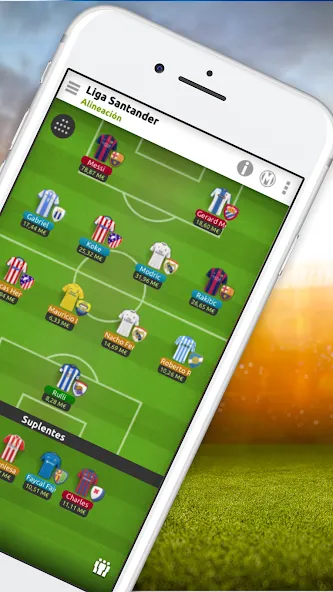 futmondo - soccer manager (футмондо)  [МОД Бесконечные деньги] Screenshot 2