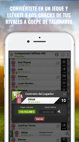 futmondo - soccer manager (футмондо)  [МОД Бесконечные деньги] Screenshot 5