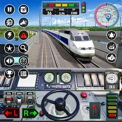 Взлом City Train Game 3d Train games  [МОД Unlocked] - полная версия apk на Андроид