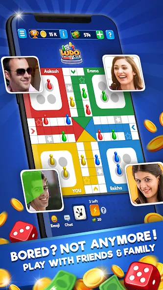 Ludo Club - Fun Dice Game (Лудо Клуб)  [МОД Меню] Screenshot 2