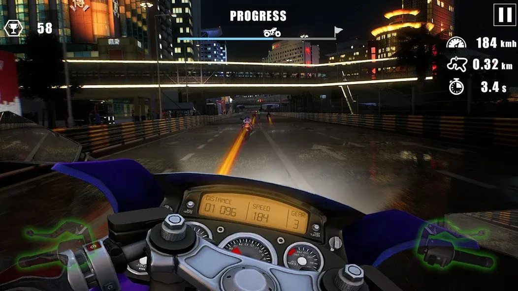 Moto Bike Race : Driving Car (Мото Байк Рейс)  [МОД Много монет] Screenshot 2