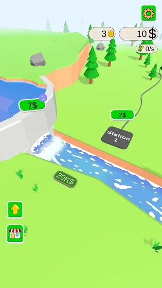 Water Power (Уотер Пауэр)  [МОД Бесконечные монеты] Screenshot 1