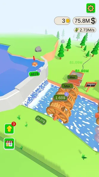 Water Power (Уотер Пауэр)  [МОД Бесконечные монеты] Screenshot 5