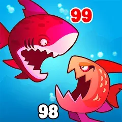 Скачать взлом Eat Fish.IO : Fish Battle  [МОД Unlocked] - последняя версия apk на Андроид