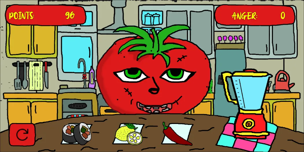 Mr Hungry Tomato (Мистер Голодный Помидор)  [МОД Меню] Screenshot 2