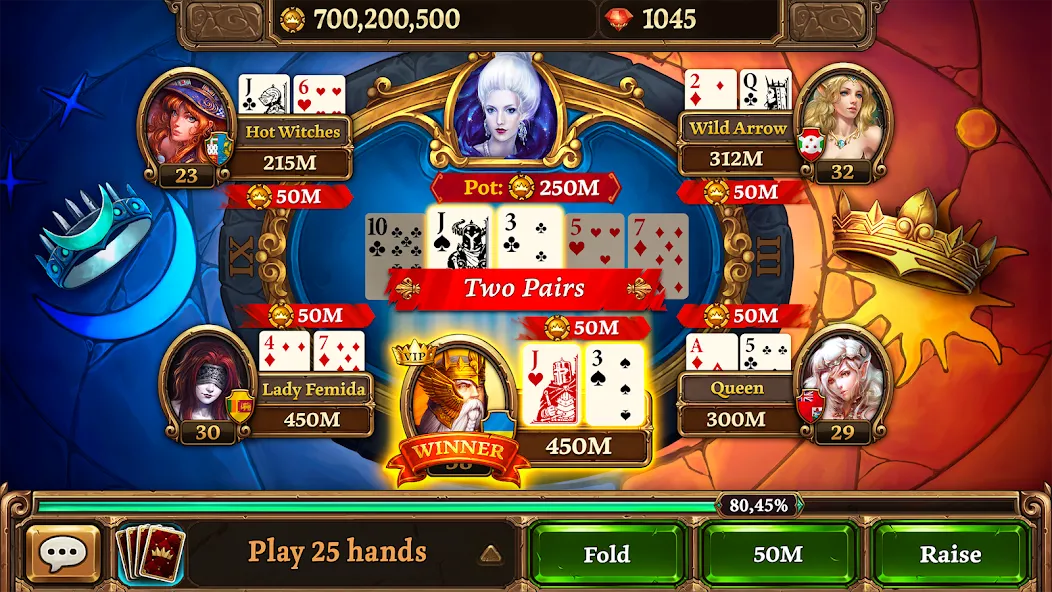 Texas Holdem - Scatter Poker (Тексас Холдем)  [МОД Бесконечные монеты] Screenshot 1