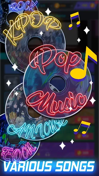 Tap Tap Music-Pop Songs  [МОД Mega Pack] Screenshot 4