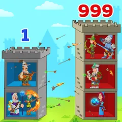 Скачать взломанную Hustle Castle: Medieval games (Хастл Кастл)  [МОД Unlimited Money] - стабильная версия apk на Андроид