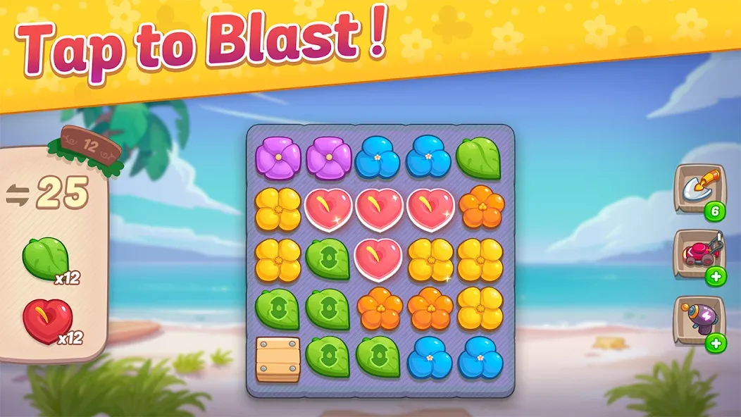 Ohana Island: Blast & Build (Охана Айленд)  [МОД Unlocked] Screenshot 5