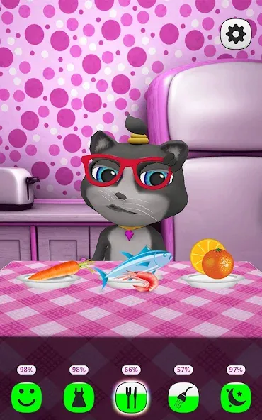 My Talking Kitty Cat  [МОД Все открыто] Screenshot 3