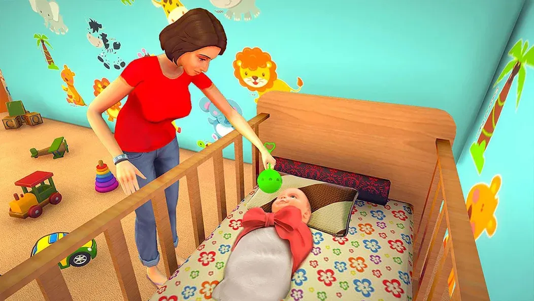 Virtual Pregnant Mom Baby Care (Виртуальная беременная мама Уход за младенцем)  [МОД Unlocked] Screenshot 4