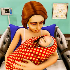 Взлом Virtual Pregnant Mom Baby Care (Виртуальная беременная мама Уход за младенцем)  [МОД Unlocked] - последняя версия apk на Андроид