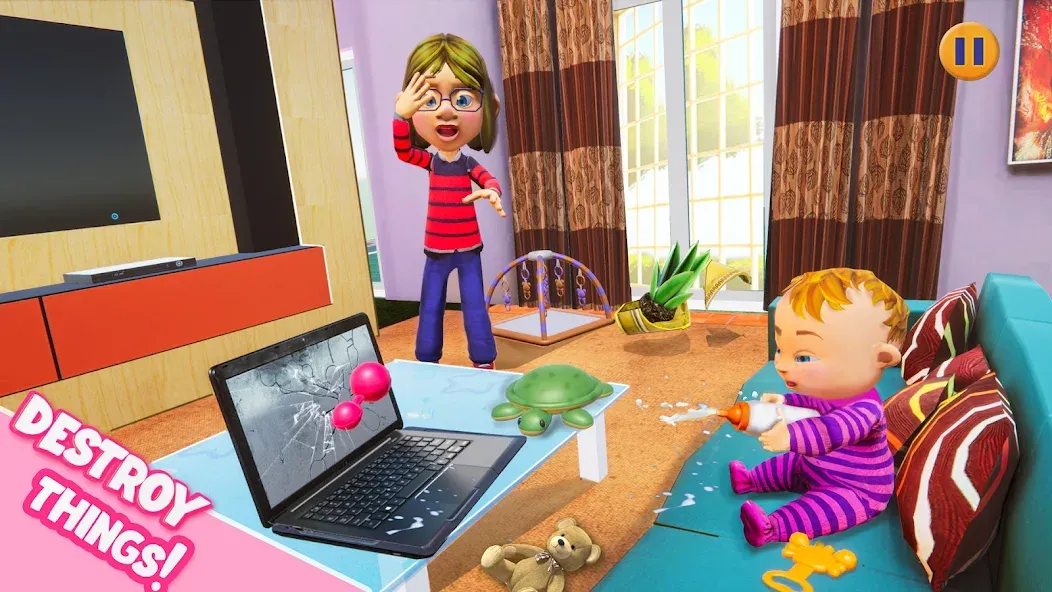 Virtual Baby Mother Simulator  [МОД Mega Pack] Screenshot 4