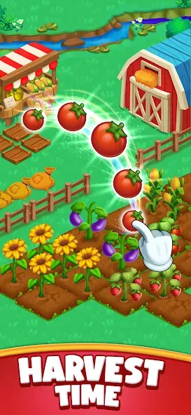 Farm Blast - Merge & Pop  [МОД Mega Pack] Screenshot 5