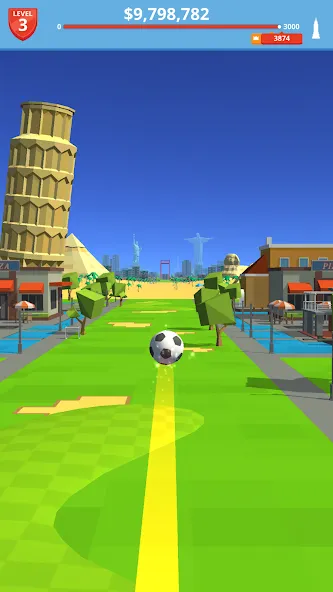 Soccer Kick (Сокер Кик)  [МОД Бесконечные монеты] Screenshot 4