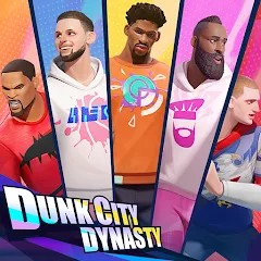 Взлом Dunk City Dynasty (Данк Сити Династия)  [МОД Все открыто] - полная версия apk на Андроид