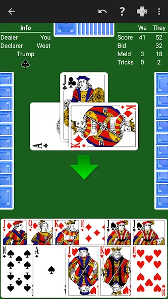 Pinochle - Expert AI (Пиночле)  [МОД Unlimited Money] Screenshot 1