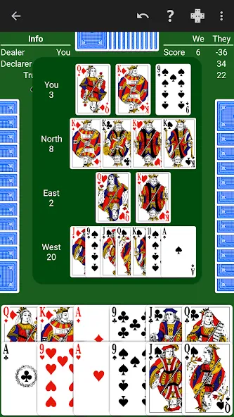 Pinochle - Expert AI (Пиночле)  [МОД Unlimited Money] Screenshot 2