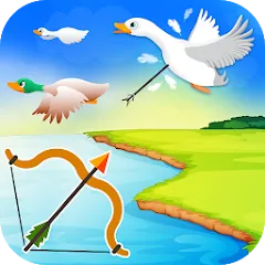 Взломанная Duck Hunting: Hunting Games (Дак Хантинг)  [МОД Mega Pack] - последняя версия apk на Андроид