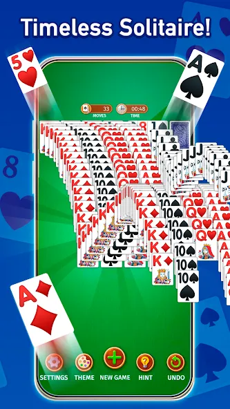 Solitaire: Classic Card Game (Клондайк Солитер)  [МОД Menu] Screenshot 3