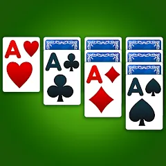 Скачать взлом Solitaire: Classic Card Game (Клондайк Солитер)  [МОД Menu] - последняя версия apk на Андроид