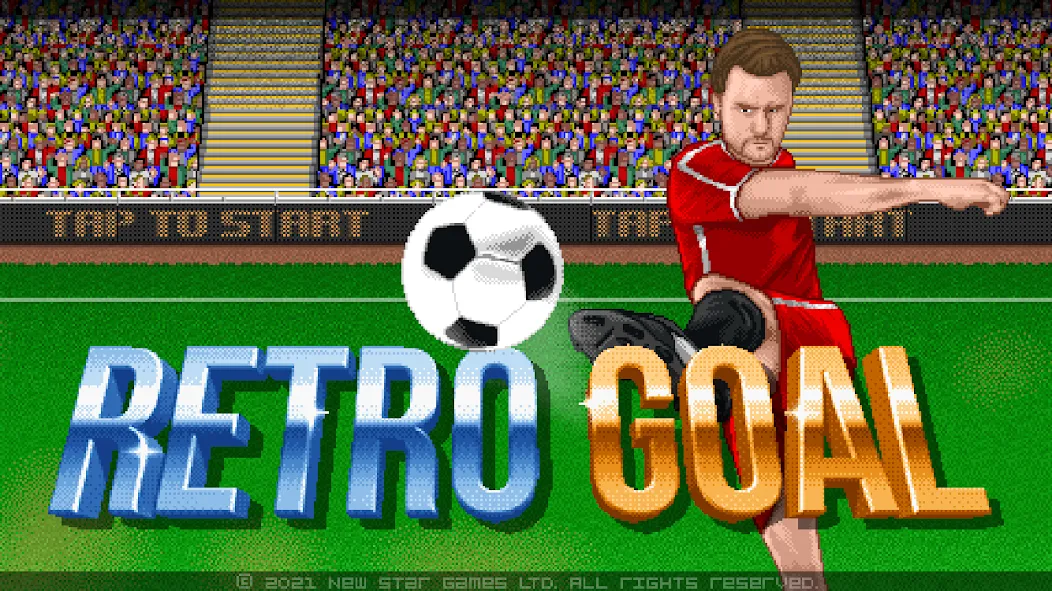 Retro Goal (Ретро Гол)  [МОД Unlocked] Screenshot 1