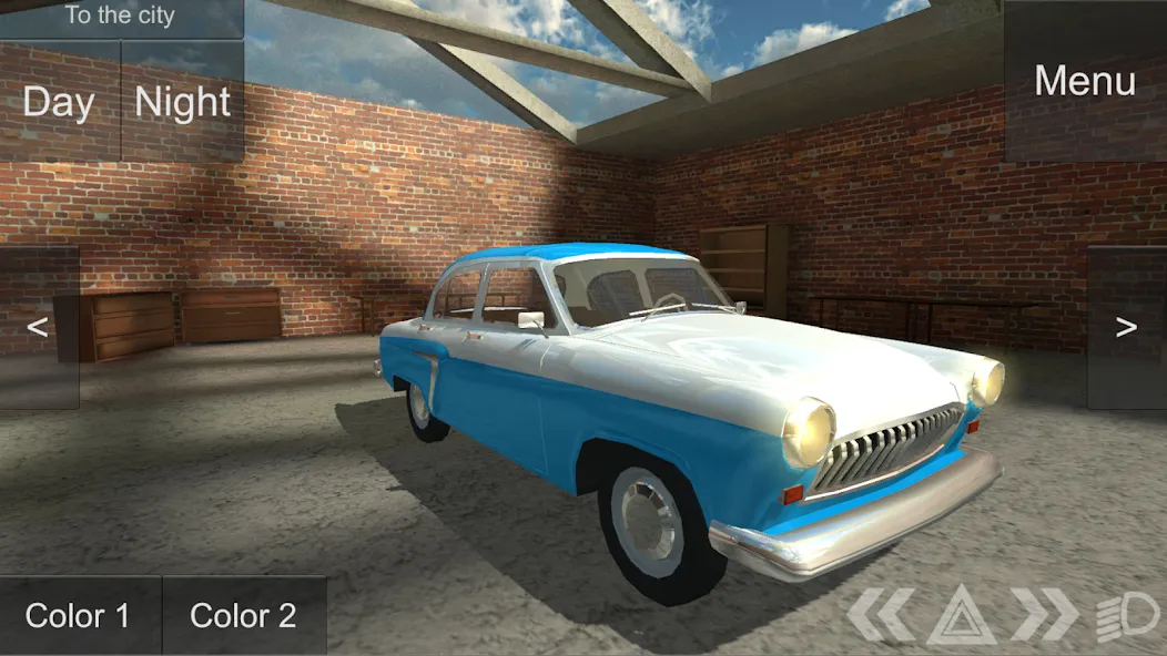 Russian Classic Car Simulator (Русский Классический Автосимулятор)  [МОД Много монет] Screenshot 1