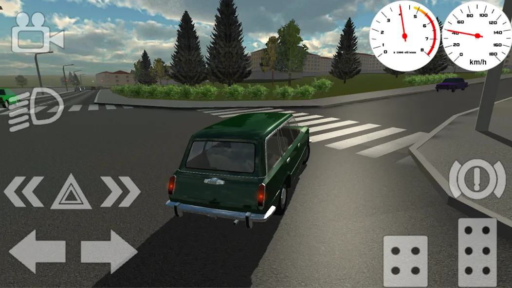 Russian Classic Car Simulator (Русский Классический Автосимулятор)  [МОД Много монет] Screenshot 3