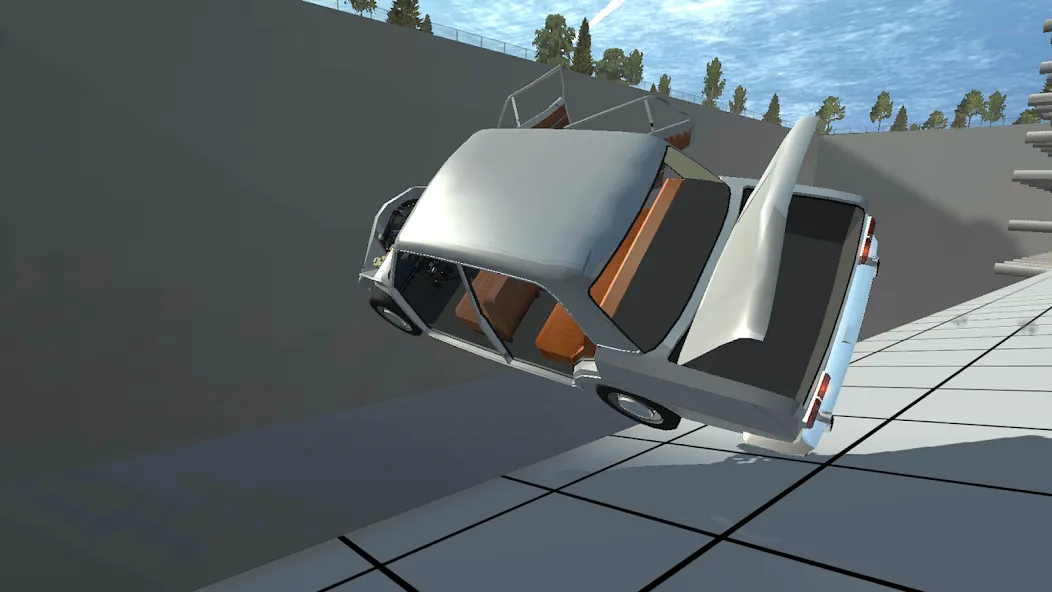 Simple Car Crash Physics Sim (Симулятор физики простого автомобильного столкновения)  [МОД Бесконечные монеты] Screenshot 2