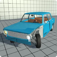 Взлом Simple Car Crash Physics Sim (Симулятор физики простого автомобильного столкновения)  [МОД Бесконечные монеты] - последняя версия apk на Андроид