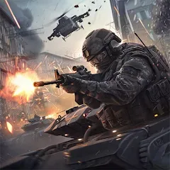 Взлом Infantry Attack: War 3D FPS (Инфантерийская атака)  [МОД Menu] - стабильная версия apk на Андроид