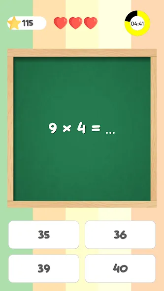 Math Quiz  [МОД Все открыто] Screenshot 4