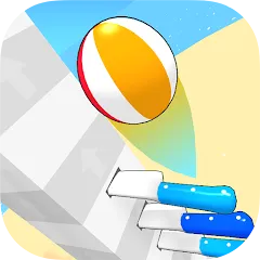 Скачать взломанную Ball Up: Knife Racing (Болл Ап)  [МОД Unlimited Money] - последняя версия apk на Андроид