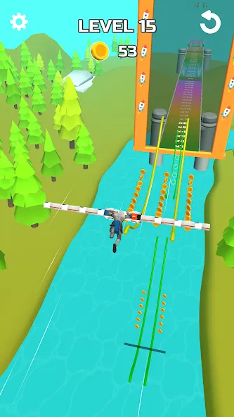 Stunt Rails (тант Рэйлз)  [МОД Mega Pack] Screenshot 2