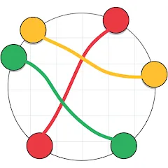 Скачать взломанную Same Color: Connect Two Dots (Сейм Колор Дот)  [МОД Бесконечные деньги] - последняя версия apk на Андроид