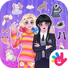 Скачать взлом YoYa: Dress Up Fashion Girl (ЙоЯ)  [МОД Бесконечные монеты] - стабильная версия apk на Андроид